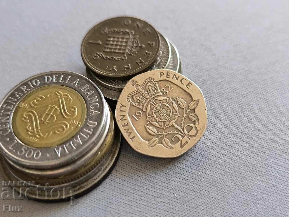 Moneda - Marea Britanie - 20 pence | 1982 Moneda - Marea Britanie - 20 pence | 1982