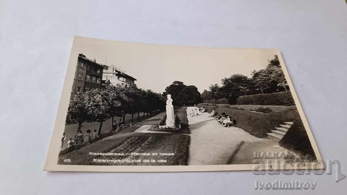 Пощенска картичка Коларовград Изглед от града Пощенска картичка Коларовград Изглед от града