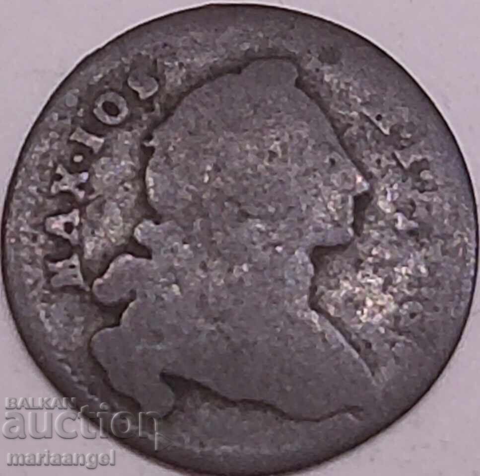 1 кройцер 1758 Бавария Германия Максимилиан Йозеф Рядка с цена € 9.00 | 17.60 лв. 1 кройцер 1758 Бавария Германия Максимилиан Йозеф Рядка с цена € 9.00 | 17.60 лв.