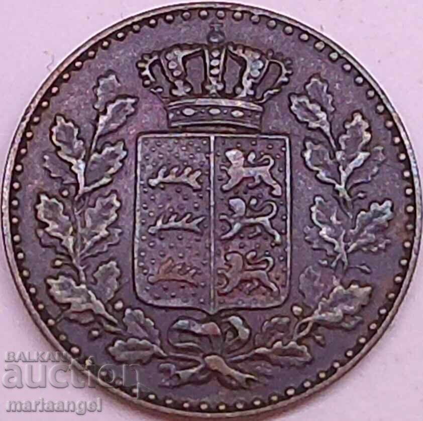 1/2 κρόιτσερ 1870 Βυρτεμβέργη Γερμανία Κάρολος - σπάνιο νόμισμα με τιμή € 25.00 | 48.90 BGN