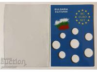 Pachet pentru set euro de la 1 cent la 2 euro – Bulgaria! /c