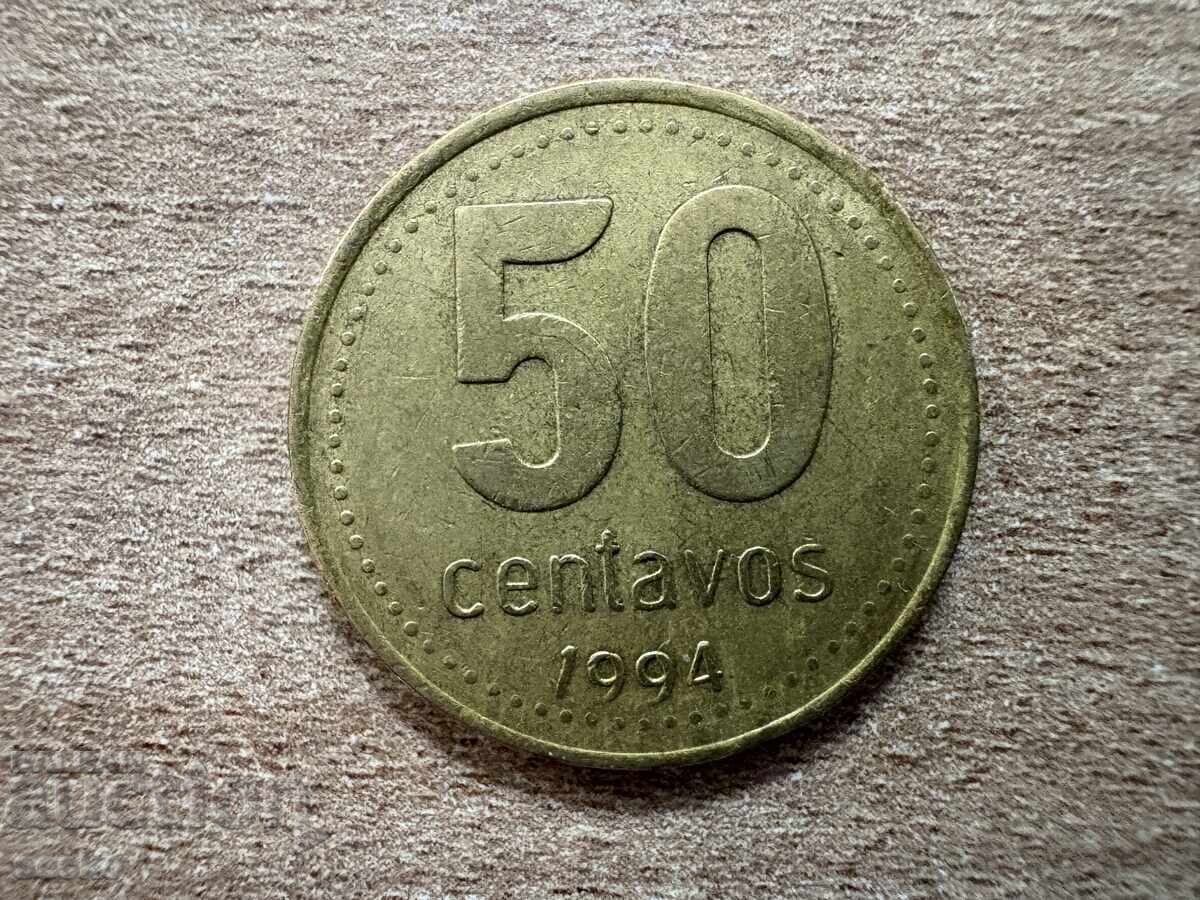Argentina - 50 centavos (1994)