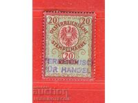 AUSTRIA - TIMBRE FISCALE - TIMBRU FISCAL 20 Coroane 1920