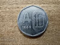 Argentina - 10 australi (1989)