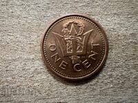 Barbados - 1 cent (2007) - magnetic