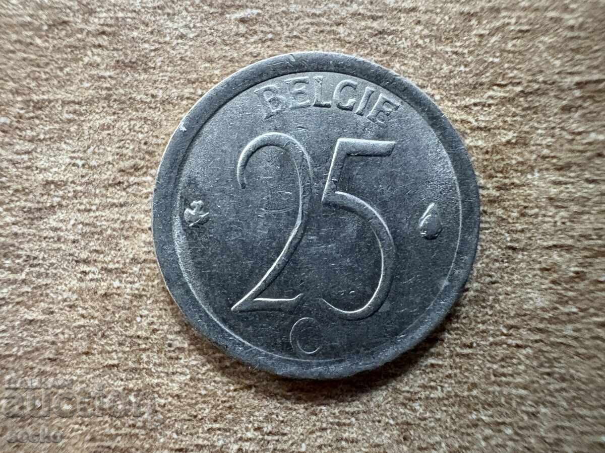 Belgia - 25 cenți (1965) - BELGIE