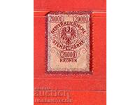 АВСТРИЯ - ГЕРБОВИ МАРКИ - ГЕРБОВА МАРКА - 20000 Крони - 1922