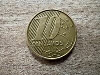 Бразилия - 10 сентавос (2012)