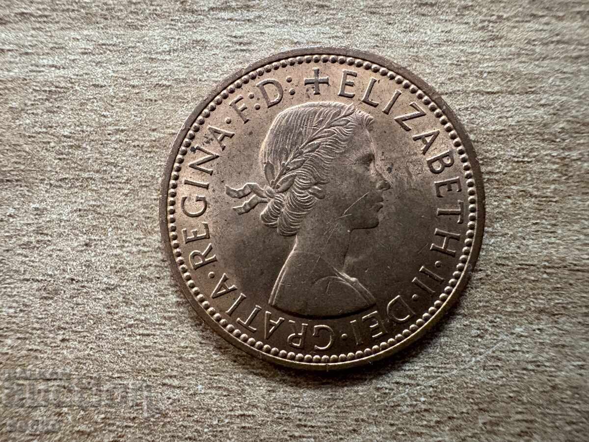 Ηνωμένο Βασίλειο - 1/2 πένες (1967) με τιμή € 0.30 | 0.59 BGN