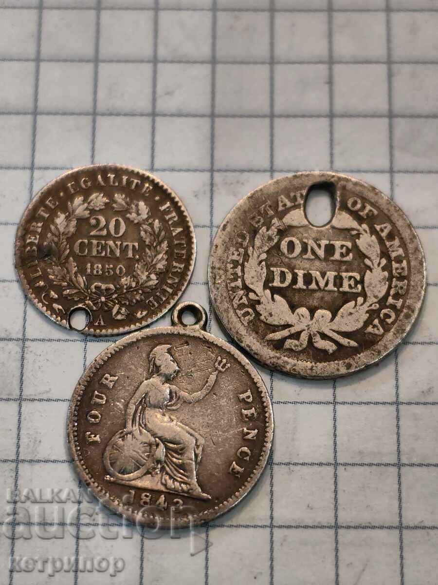 Γαλλία ΗΠΑ Ηνωμένο Βασίλειο ασημένια Σπάνια