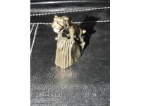 ΒΖΤ! 75 γραμμάρια στυλιζαρισμένη χάλκινη φιγούρα τίγρης από 1 st!