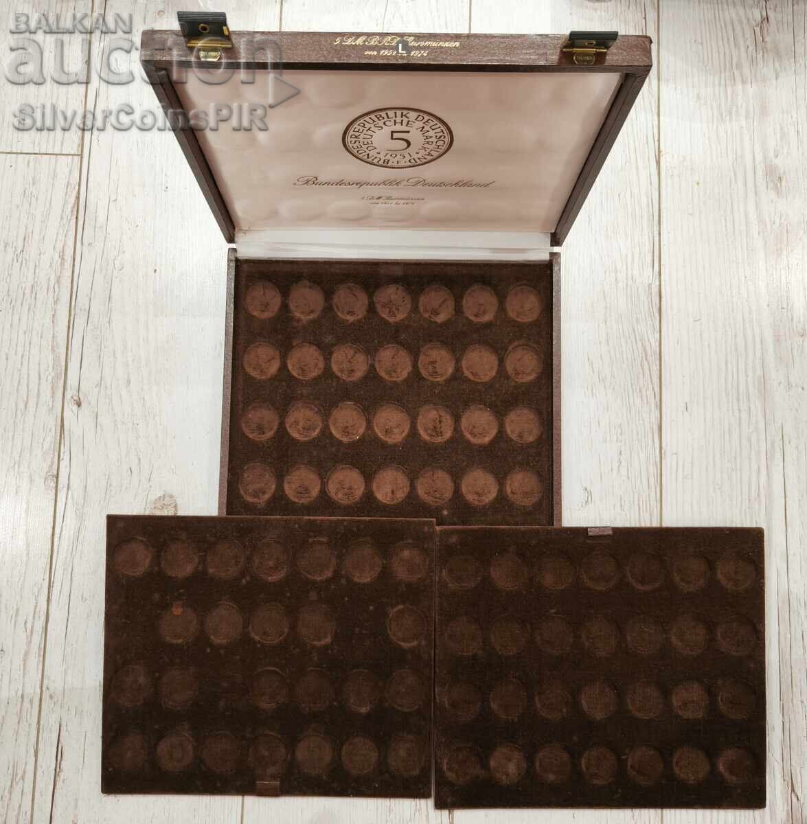 Κουτί για 81 νομίσματα Κουτί για 81 νομίσματα