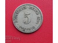 Γερμανία - 5 πφένιγκ 1894-Α-Βερολίνο