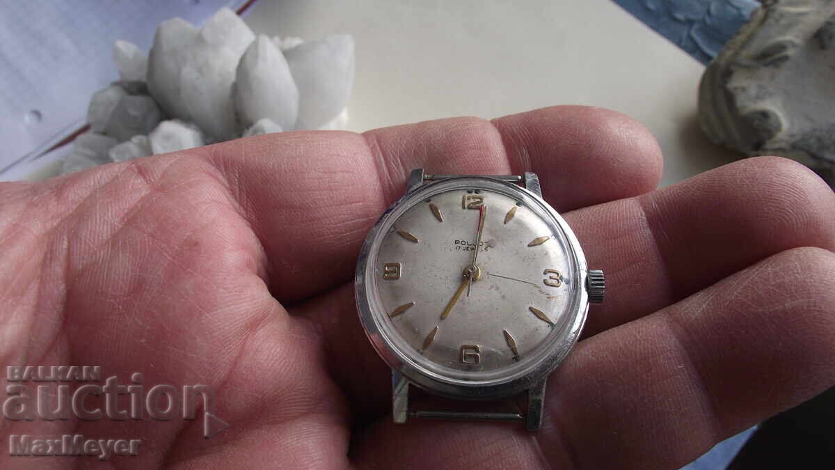 Auction  WATCH / Poljot / 17 jewels mechanical - 2409 - USSR - from 0.01 st