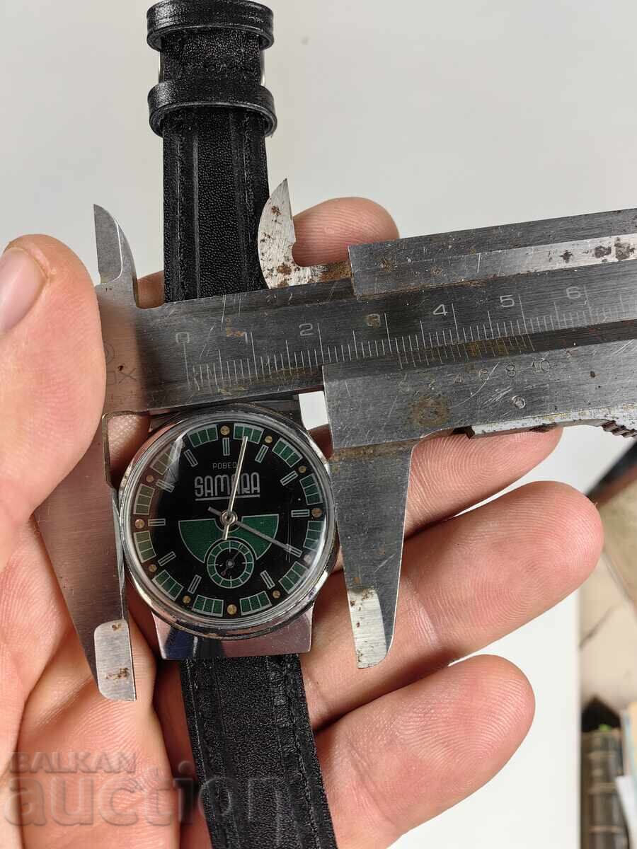 Licitație POBEDA POBEDA CCCP CEAS DE MÂNĂ BĂRBĂTESC FUNCȚIONEAZĂ