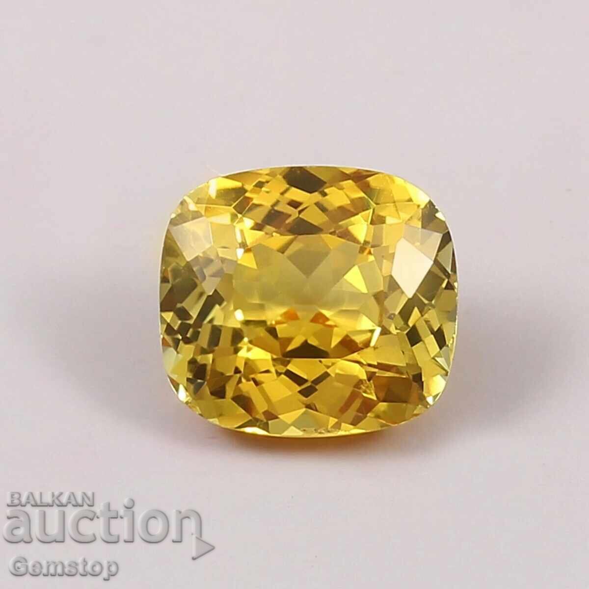 БЗЦ! 7.20 к-та естествен сапфир кушон от 1ст!