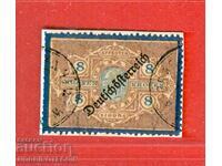 АВСТРИЯ - ГЕРБОВИ МАРКИ - ГЕРБОВА МАРКА 8 Крони препечатка