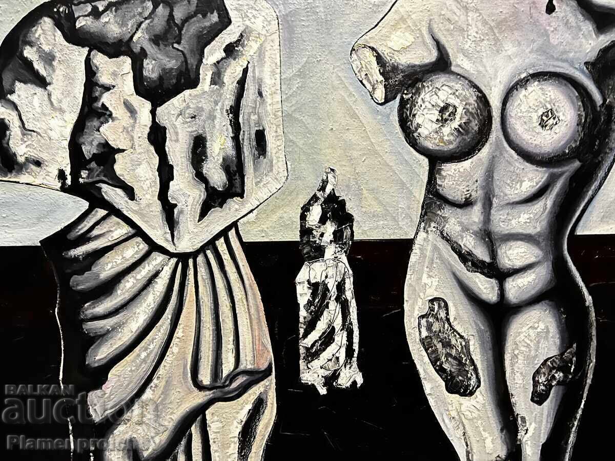 УНИКАТ КАРТИНА МАКЕДОНСКА  СВАТБА КАВЪР ЦВЯТКО ЦВЕТКОВ - 9