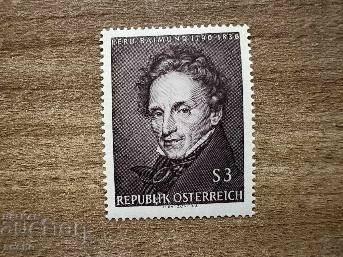 Αυστρία - 175 γρ. από τη γέννηση του Φερδινάνδου Ράιμουντ (1965) MNH