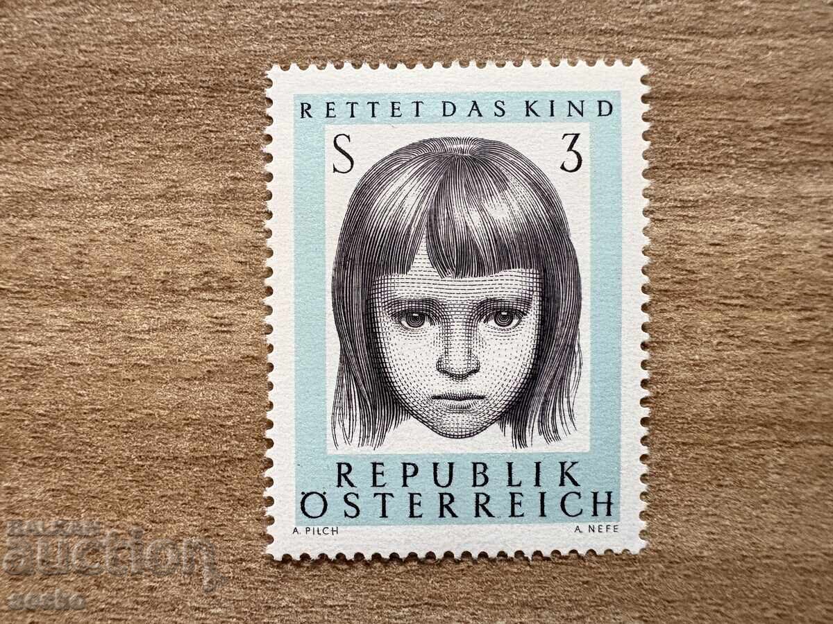 Австрия - 10 г. Австрийско дружество „Спасете...(1966) MNH Австрия - 10 г. Австрийско дружество „Спасете...(1966) MNH