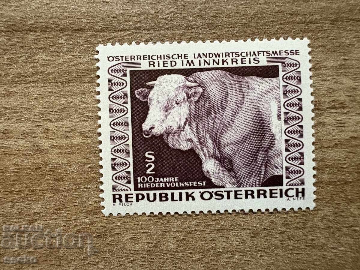 Austria - 100 g. Fair in Ried (1967) MNH