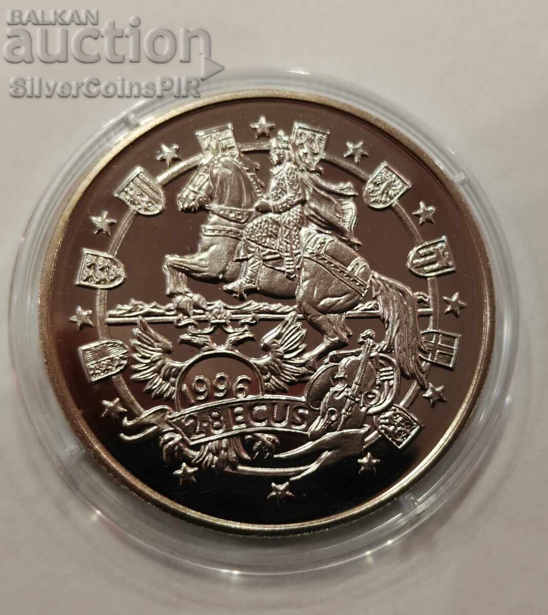 МЕД 2.8 Екю 1000г. Австрия 1996 Гибралтар с цена € 11.55 | 22.59 лв. МЕД 2.8 Екю 1000г. Австрия 1996 Гибралтар с цена € 11.55 | 22.59 лв.