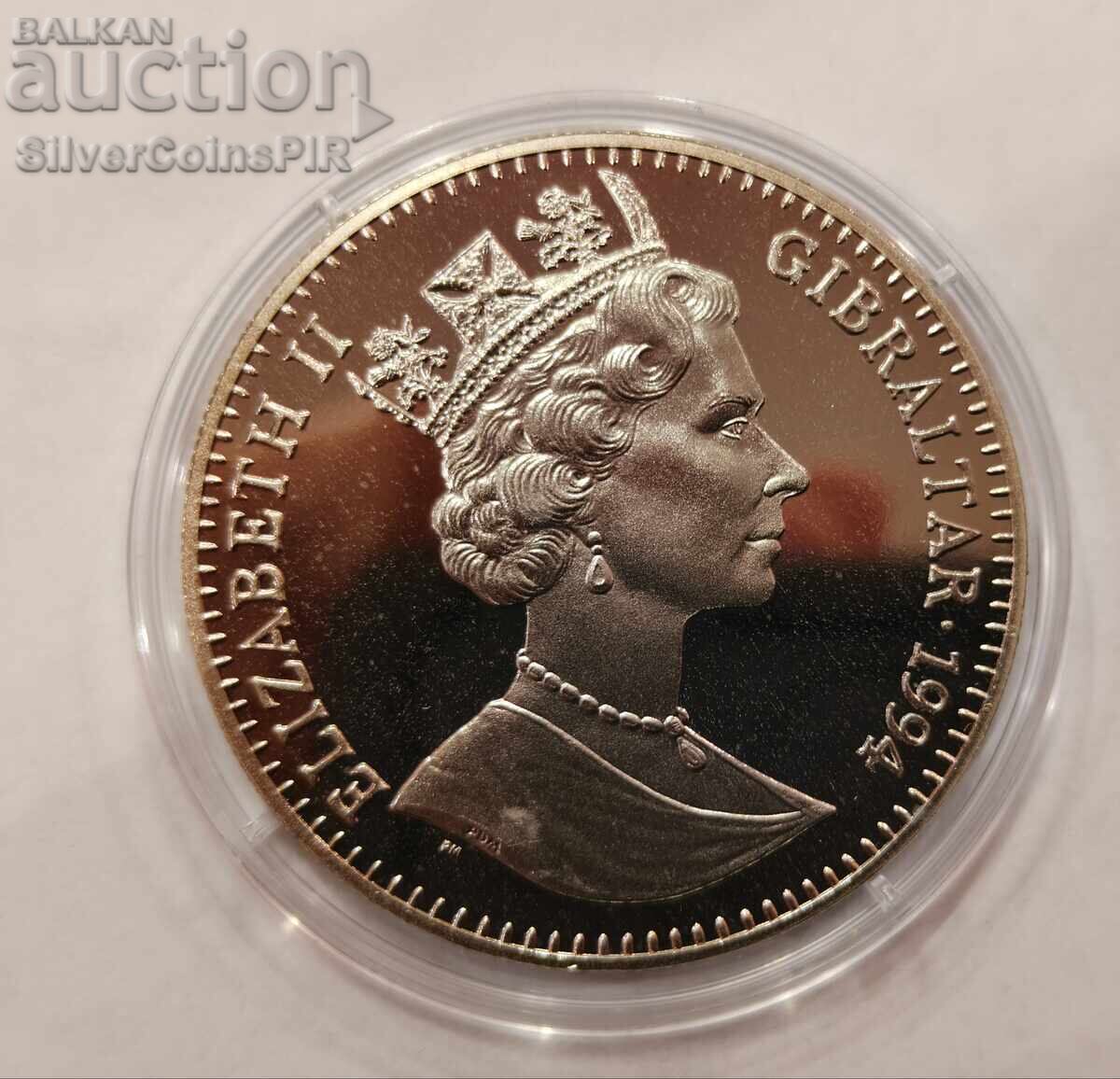 Доставка на МЕД 2.8 Екю Европа 1994 Гибралтар Доставка на МЕД 2.8 Екю Европа 1994 Гибралтар