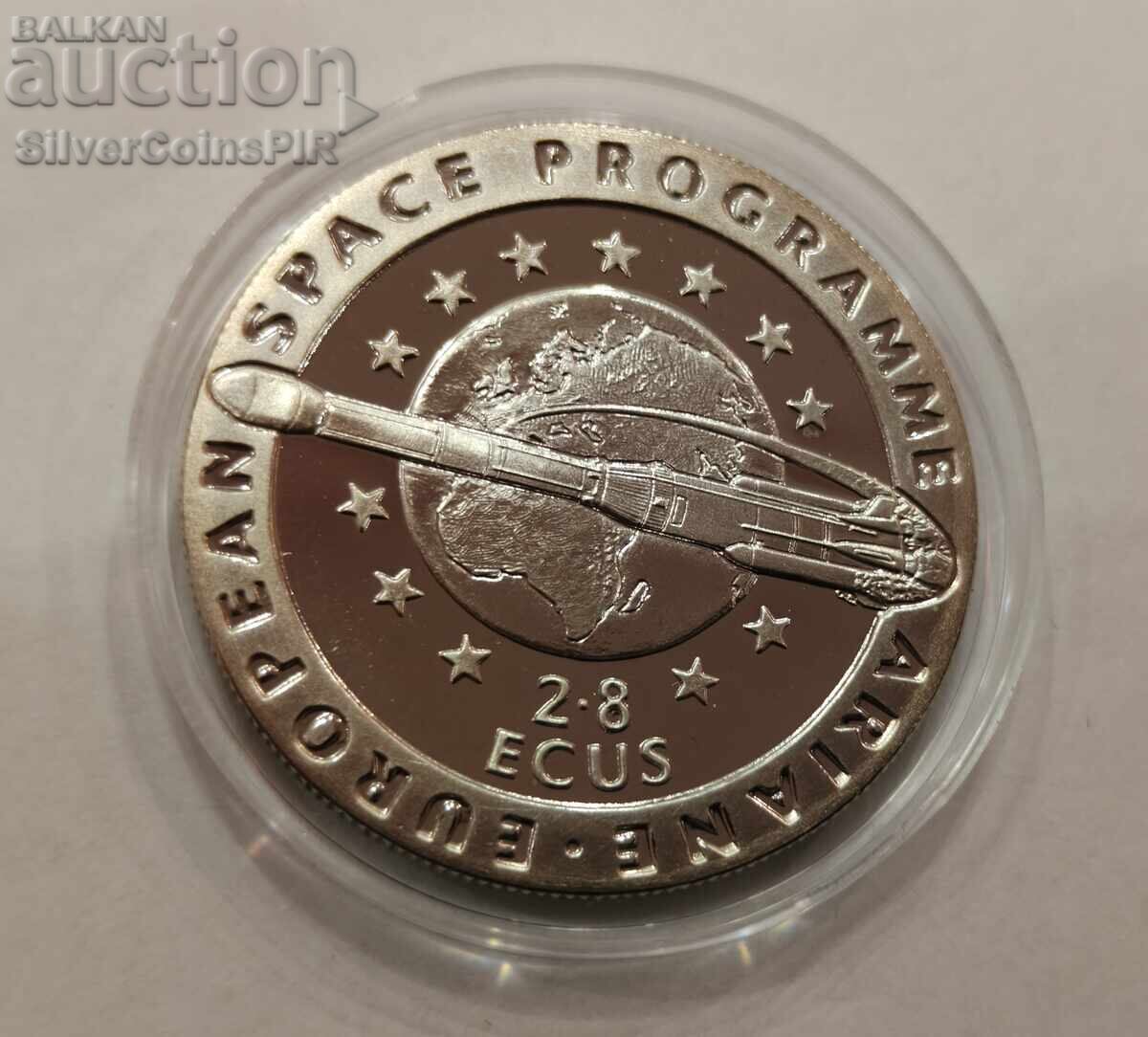 МЕД 2.8 Екю Ариана Европ. Космическа Програма 1993 Гибралтар с цена € 2.29 | 4.48 лв. МЕД 2.8 Екю Ариана Европ. Космическа Програма 1993 Гибралтар с цена € 2.29 | 4.48 лв.