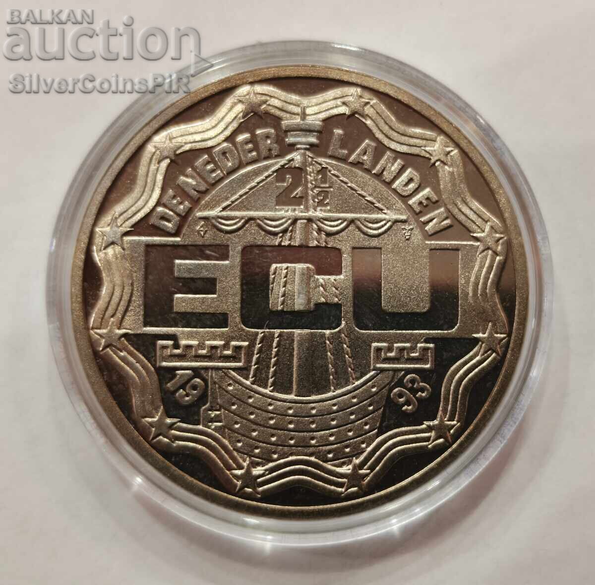 Auction HONEY 2.5 Ecu Leeuwarden 1993 Netherlands Auction HONEY 2.5 Ecu Leeuwarden 1993 Netherlands