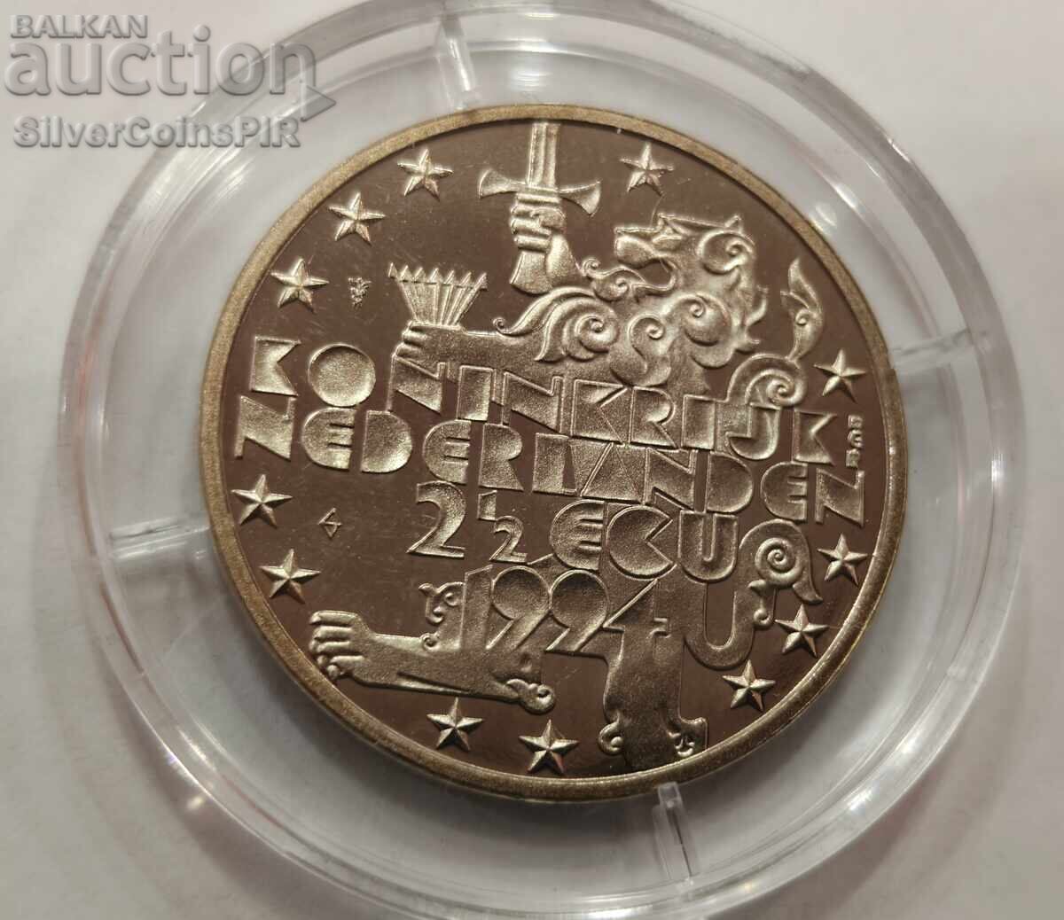 COPPER 2.5 ECU Franklin Roosevelt 1994 Netherlands - 5