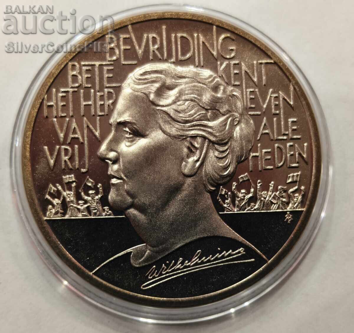 MIERE 2.5 Ecu Wilhelmina 1995 Olanda cu preț € 2.29 | 4.48 BGN MIERE 2.5 Ecu Wilhelmina 1995 Olanda cu preț € 2.29 | 4.48 BGN