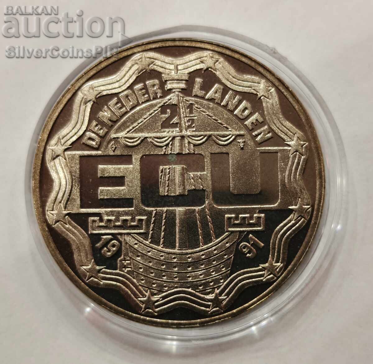 Delivery of MED 2.5 ECU Erasmus 1991 Netherlands