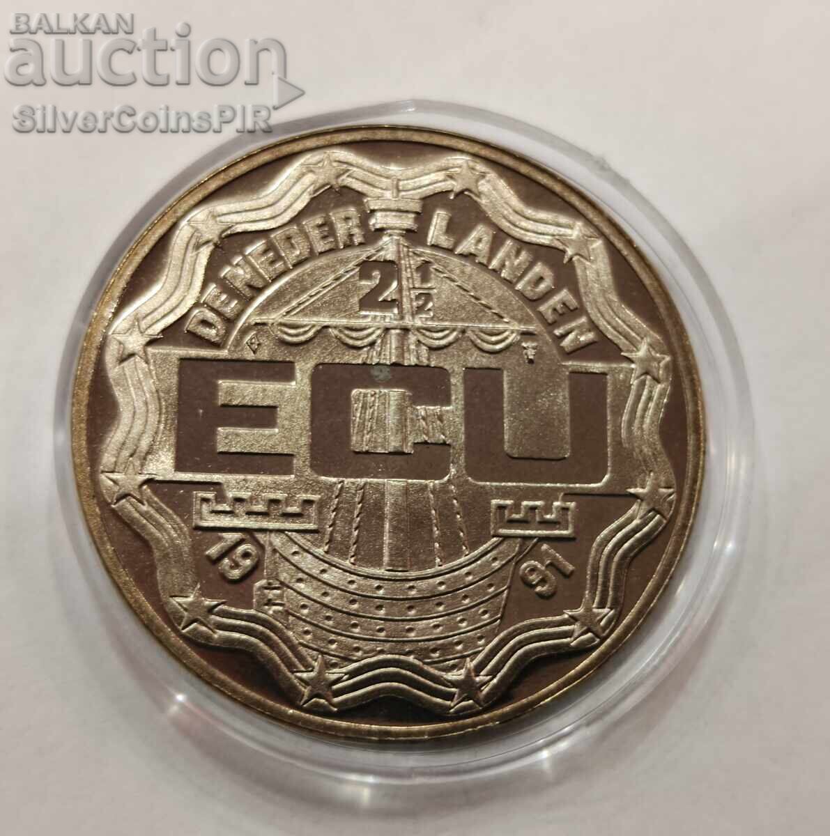 MED 2.5 ECU Erasmus 1991 Netherlands - 5