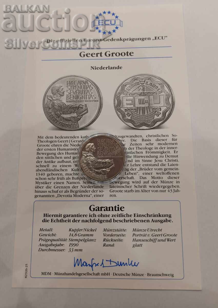 Δημοπρασία MED 2,5 ECU Gert Groth 1990 Κάτω Χώρες Δημοπρασία MED 2,5 ECU Gert Groth 1990 Κάτω Χώρες