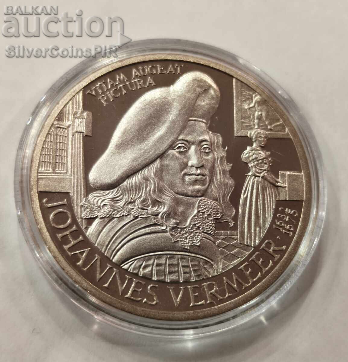 MIERE 2.5 Ecu Johan Vermeer 1996 Olanda cu preț € 2.29 | 4.48 BGN MIERE 2.5 Ecu Johan Vermeer 1996 Olanda cu preț € 2.29 | 4.48 BGN