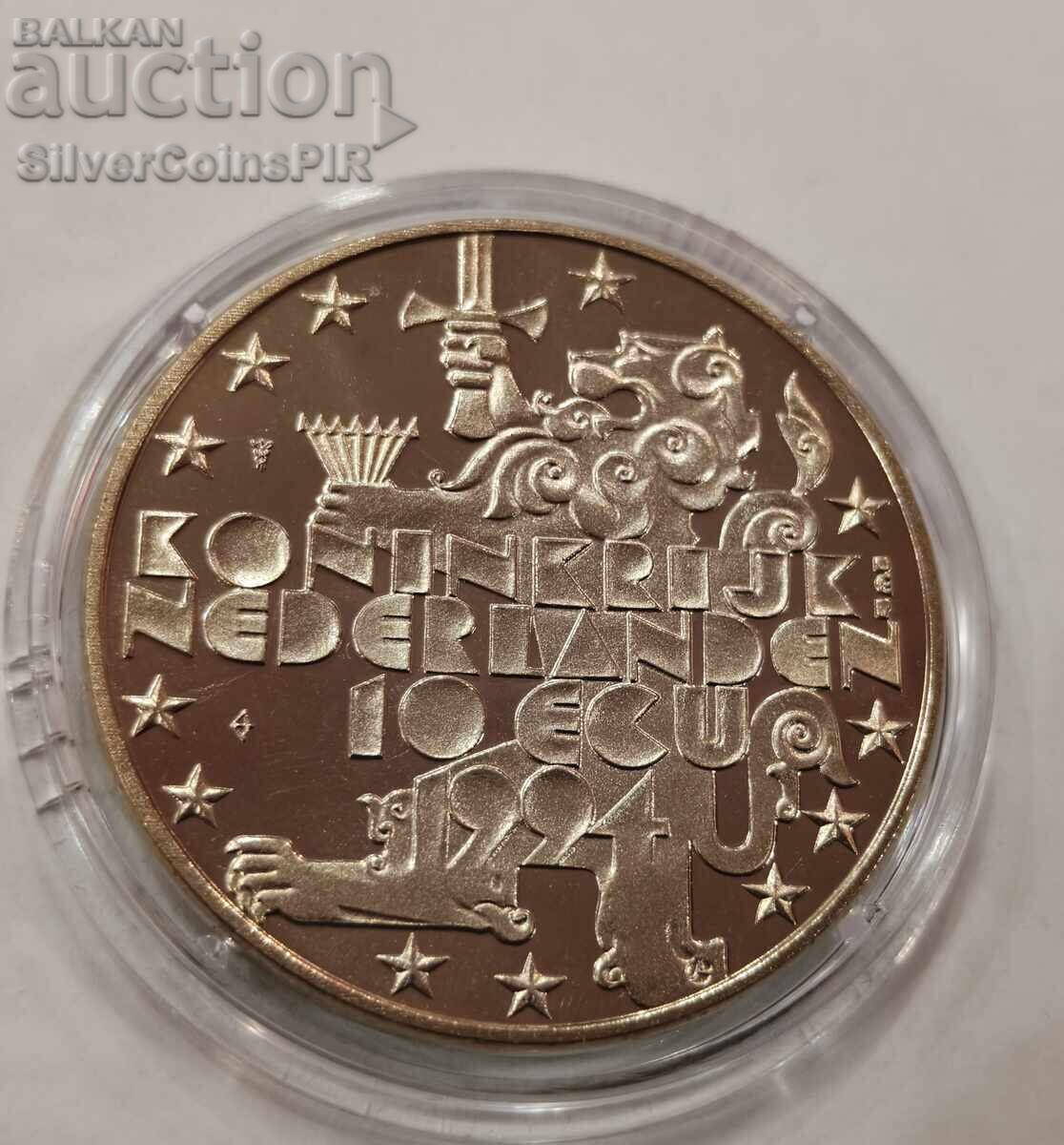 Delivery of 10 ECU Juliana and Bernhard 1994 Netherlands Delivery of 10 ECU Juliana and Bernhard 1994 Netherlands