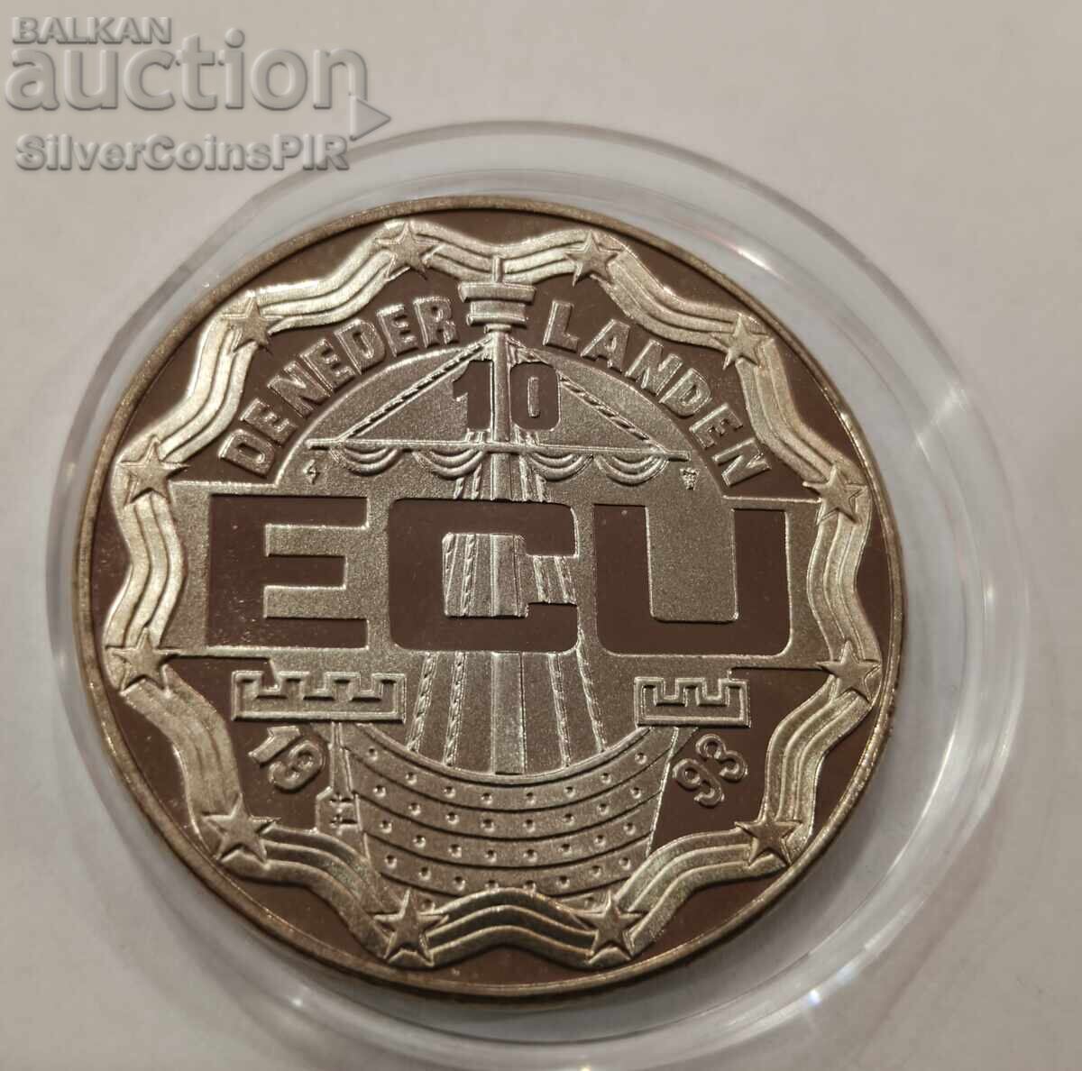 HONEY 10 ECU Maastricht Treaties 1993 Netherlands - 5