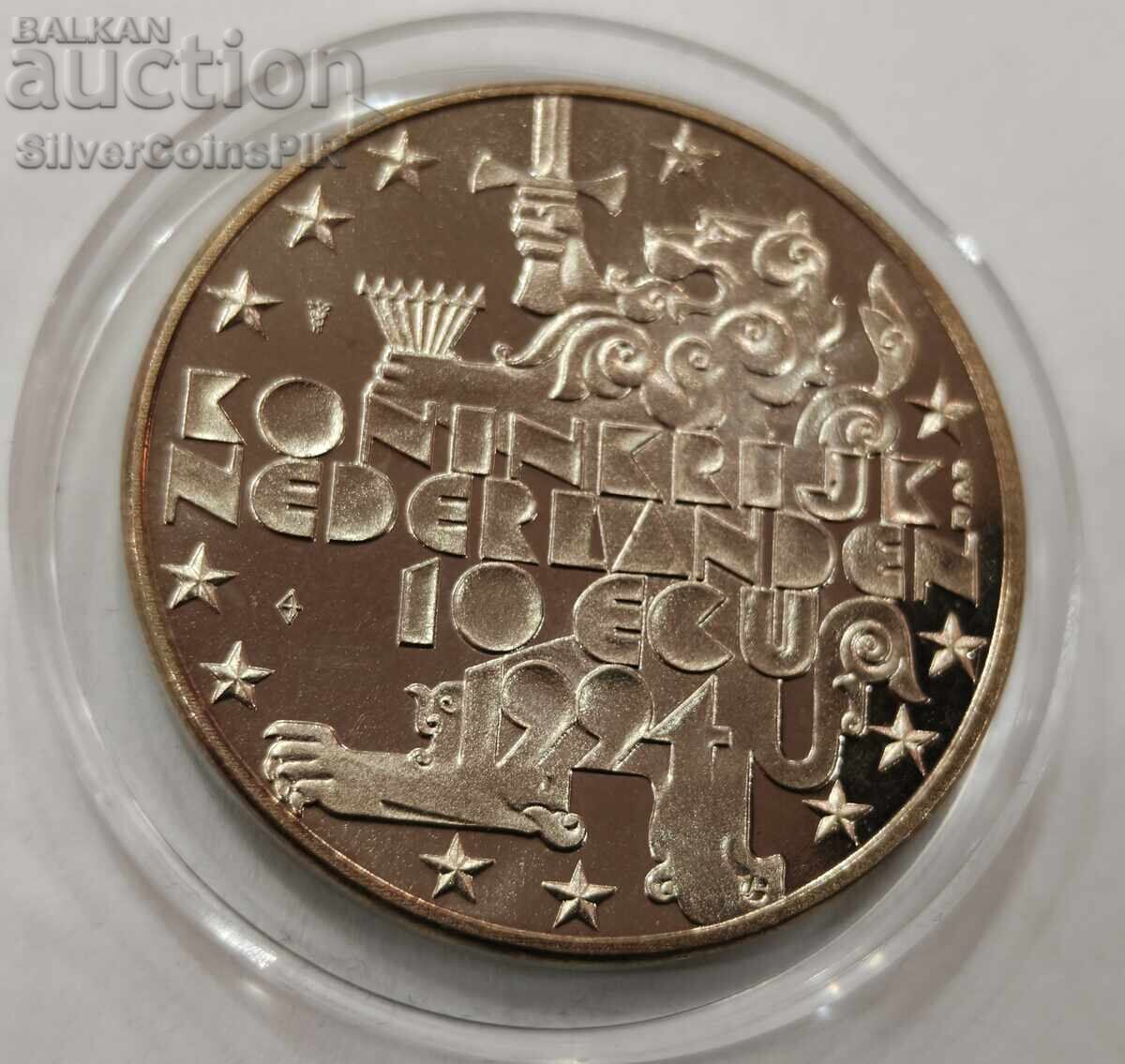 10 ECU Franklin Roosevelt 1994 Netherlands - 5 10 ECU Franklin Roosevelt 1994 Netherlands - 5