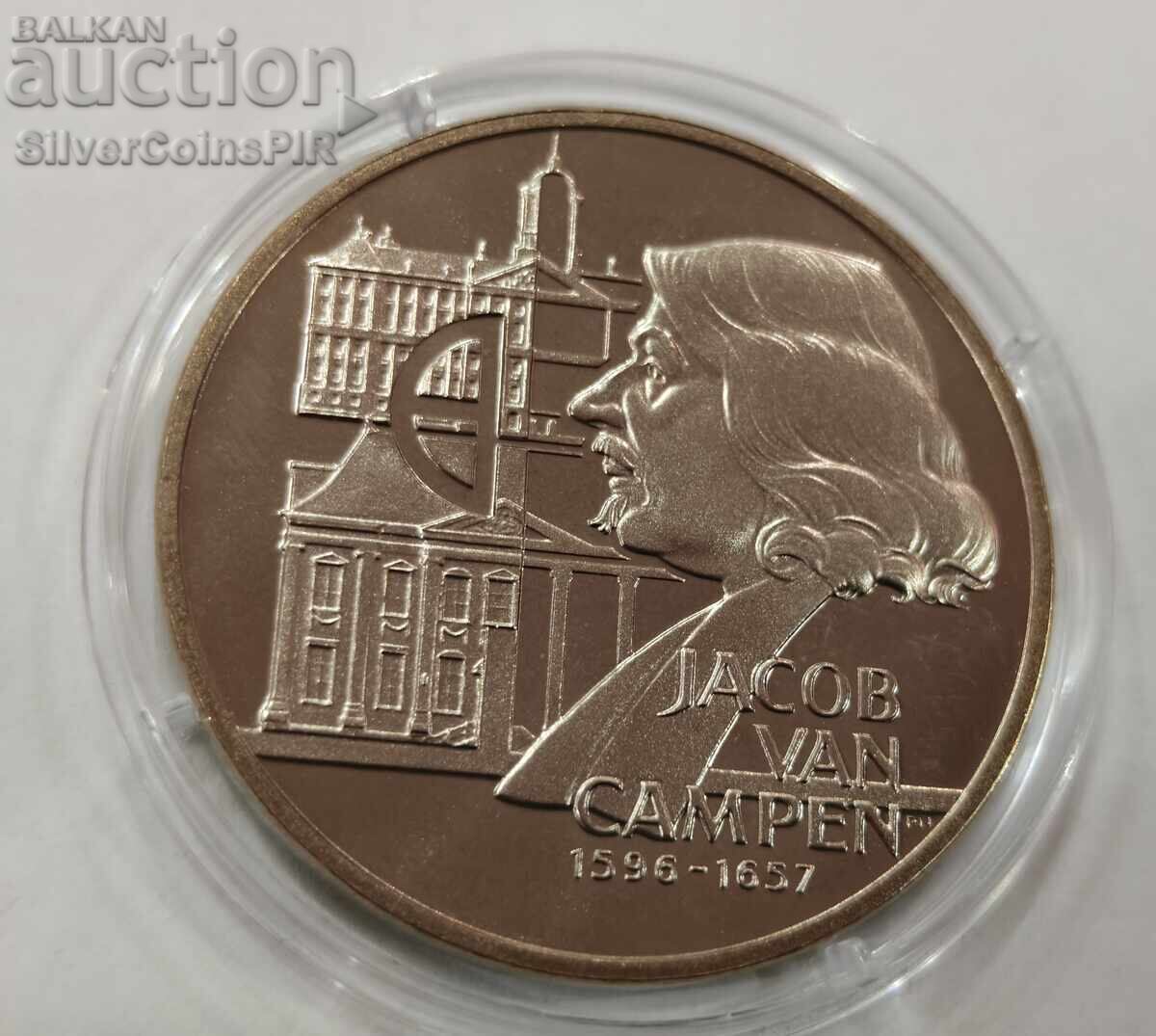 МЕД 10 Екю Якоб ван Камп 1996  Нидерландия с цена € 0.01 | 0.02 лв.