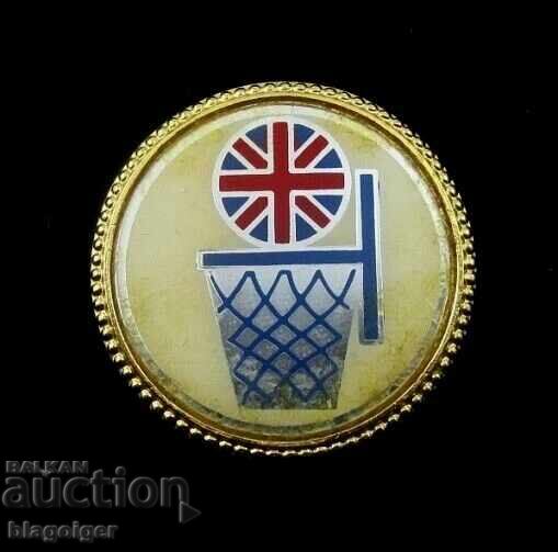 English Basketball Federation - Original Badge English Basketball Federation - Original Badge