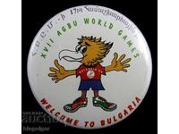 17-te Jocuri Mondiale Armenești în Bulgaria Insigna