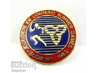 Летни Спортни Игри в Онтарио Канада 1983-Стара значка