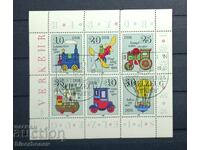 ГДР, DDR, Германия, блок марки, чисти