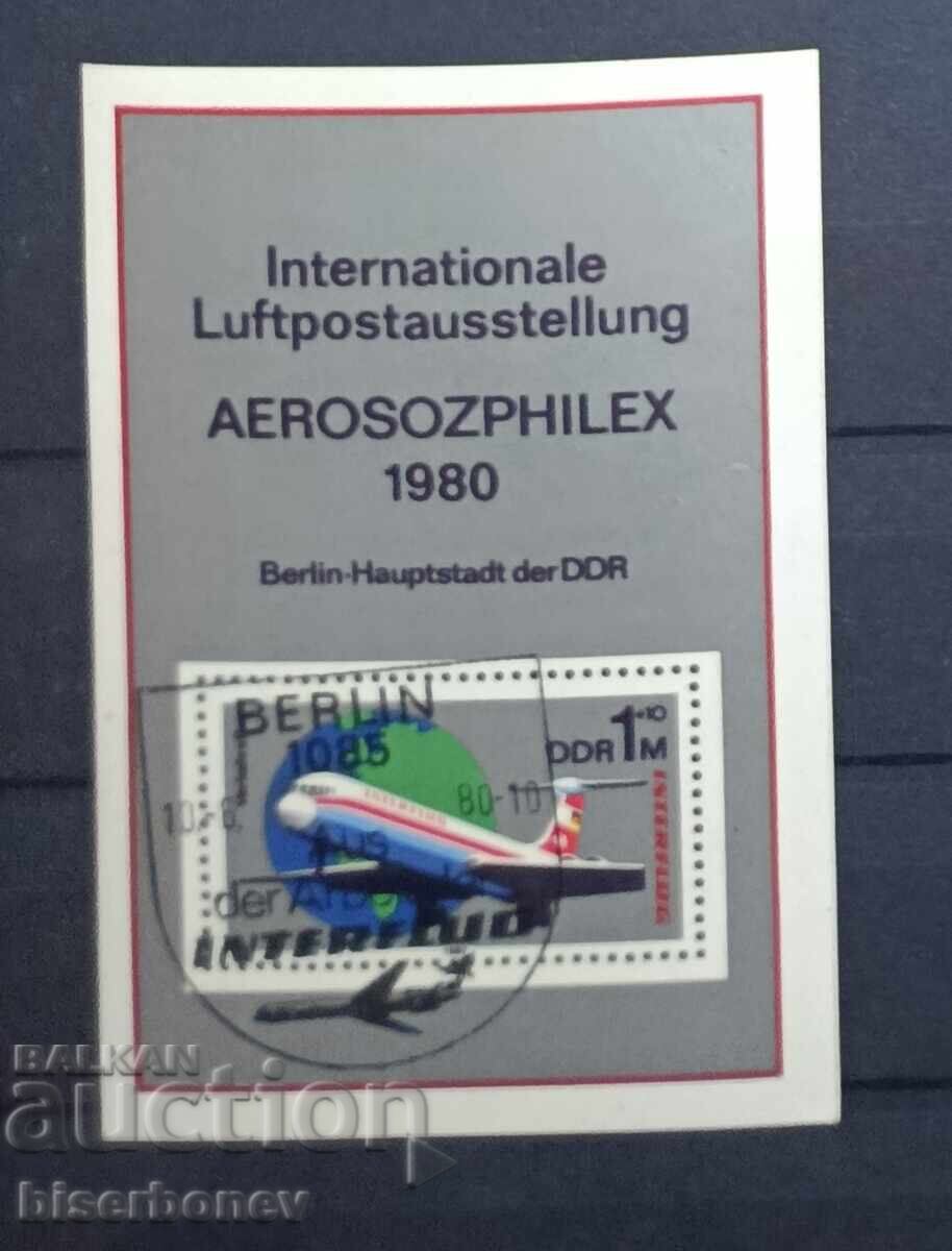 GDR, DDR, Germany, stamp block, clean GDR, DDR, Germany, stamp block, clean