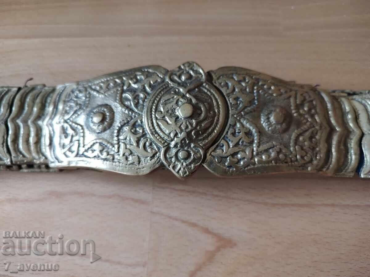 Old belt for folk costume, buckles, ethno 2.01.26 with price € 250.00 | 488.96 BGN Old belt for folk costume, buckles, ethno 2.01.26 with price € 250.00 | 488.96 BGN