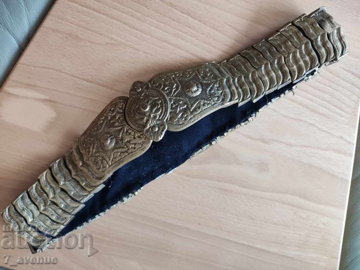 Old belt for folk costume, buckles, ethno 2.01.26 - 7 Old belt for folk costume, buckles, ethno 2.01.26 - 7