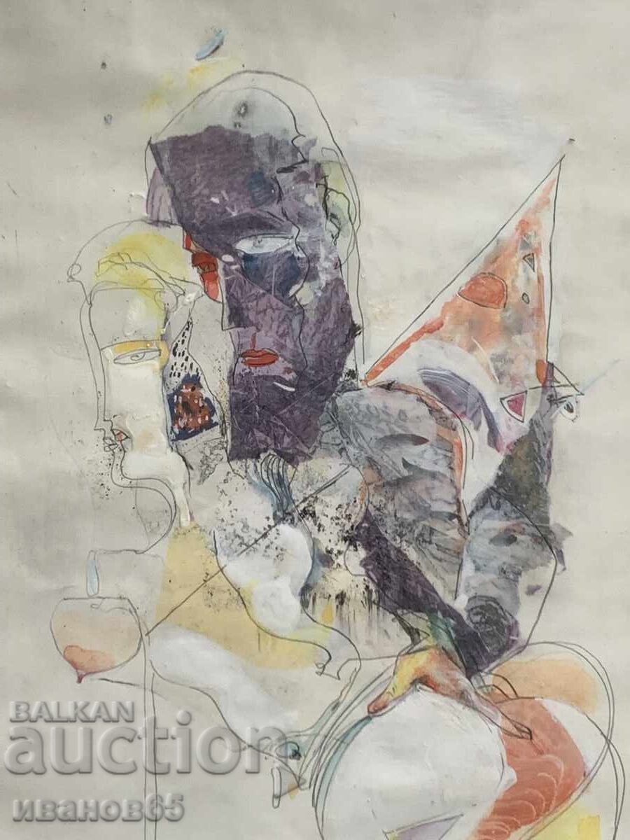 Доставка на картина , Прегръдка 1 , от Атанас Нацев