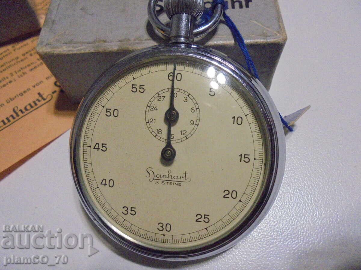 №*8419 Cronometru vintage de colecție Hanhart vechi cu preț € 59.90 | 117.15 BGN №*8419 Cronometru vintage de colecție Hanhart vechi cu preț € 59.90 | 117.15 BGN