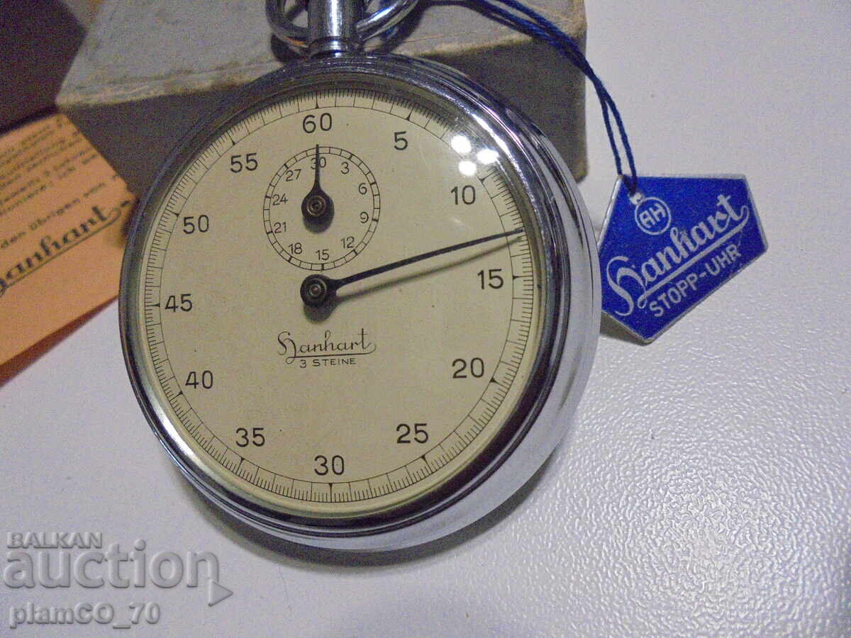 Licitație №*8419 Cronometru vintage de colecție Hanhart vechi Licitație №*8419 Cronometru vintage de colecție Hanhart vechi