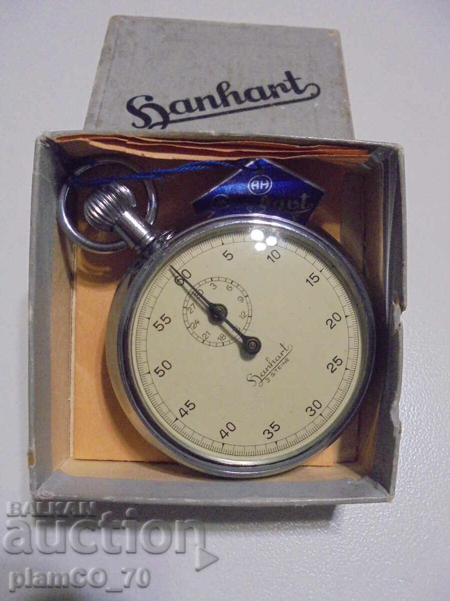 №*8419 Cronometru vintage de colecție Hanhart vechi - 6 №*8419 Cronometru vintage de colecție Hanhart vechi - 6